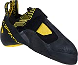La Sportiva Men's Theory Rock Climbing Shoe, Black/Yellow, 44.5 (11 US)