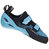 La Sportiva Women's Zenit Rock Climbing Shoe, Pacific Blue/Black, 39.5 (8 US)