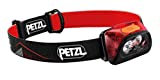 Petzl ACTIK CORE Headlamp - Rechargeable, Compact 450 Lumen Light With Red Lighting for Hiking, Climbing, and Camping - Red