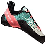 La Sportiva KATAKI Women's Climbing Shoe, Mint/Coral, 35