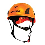 Fusion Climb Meka II Climbing Bungee Zipline Mountain Construction Safety Protection Helmet, Ski Helmet Orange