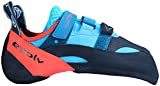 Evolv Shaman Climbing Shoe - Blue/Orange 7