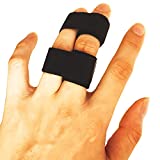 Broken Finger Wraps, 8 Pack Finger Buddy Straps, Finger Splint Buddy Tape for Jammed and Broken Fingers for Hammer Toe, Broken, Fractured Toes