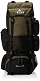 TETON Sports Explorer Backpack Full Internal Frame - Adjustable backpacking Travel Gear - Water-Repellant Rainfly Cover, Sleeping Bag & 3-Liter Hydration Bladder Pack Storage - Green, 65L