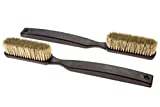 Climbing & Bouldering Brush - 2 Pack | Thick Boar's Hair Bristles, Ultra Durable, Perfect Climbing Brushes for All Holds & Chalk Types, Indoor or Outdoor