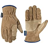 Wells Lamont mens Work Gloves, Tan, Large Pack of 1 US