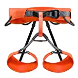 KAILAS Safety Climbing Harness Professional Mountaineering Lightweight Rock Climbing Gear Protect Waist Safety Belt Orange Red L