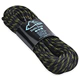 BTG Gear Certified UIAA 107 Safety Static Climbing Rope 30M x 11mm Line, Mountaineering | Rock Climbing | Outdoor Gear