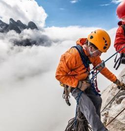 Simul-rappelling technique